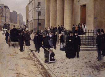 The Church of Saint-Philippe-du-Roule, Paris